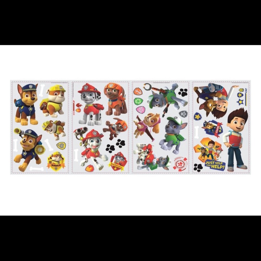 RoomMates PAW Patrol Giant Peel and Stick Wall Decals